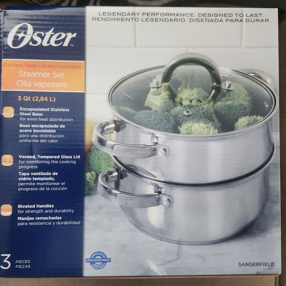 Oster Steamer set